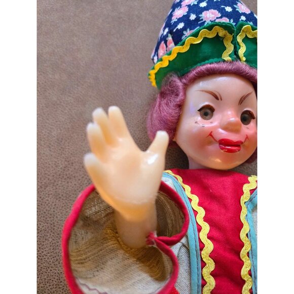 Vintage 21" Authentic Russian USSR Soviet Factory Doll Hypnotic Eyes Traditiona - Picture 9 of 10